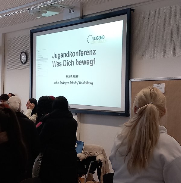 Jugendkonferenz an der JSS Jugendkonferenz an der JSS