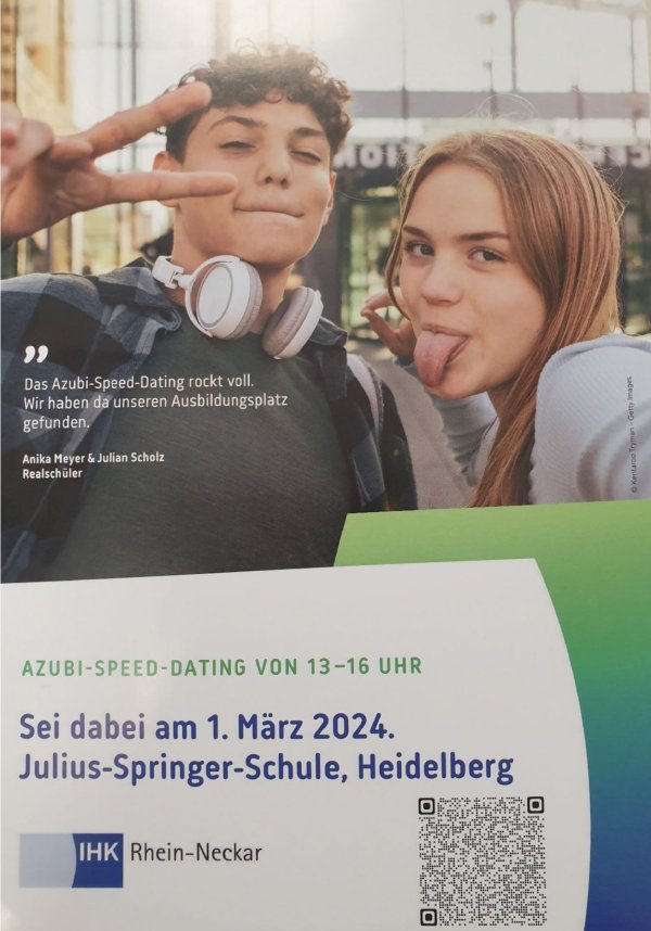 Azubi-Speed-Dating Foto: Azubi-Speed-Dating